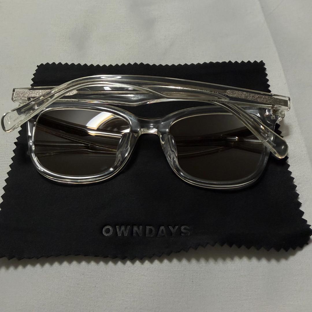 ク*ー様 キムタク着用　私物　OWNDAYS サングラス　ウェリントン　調光サン