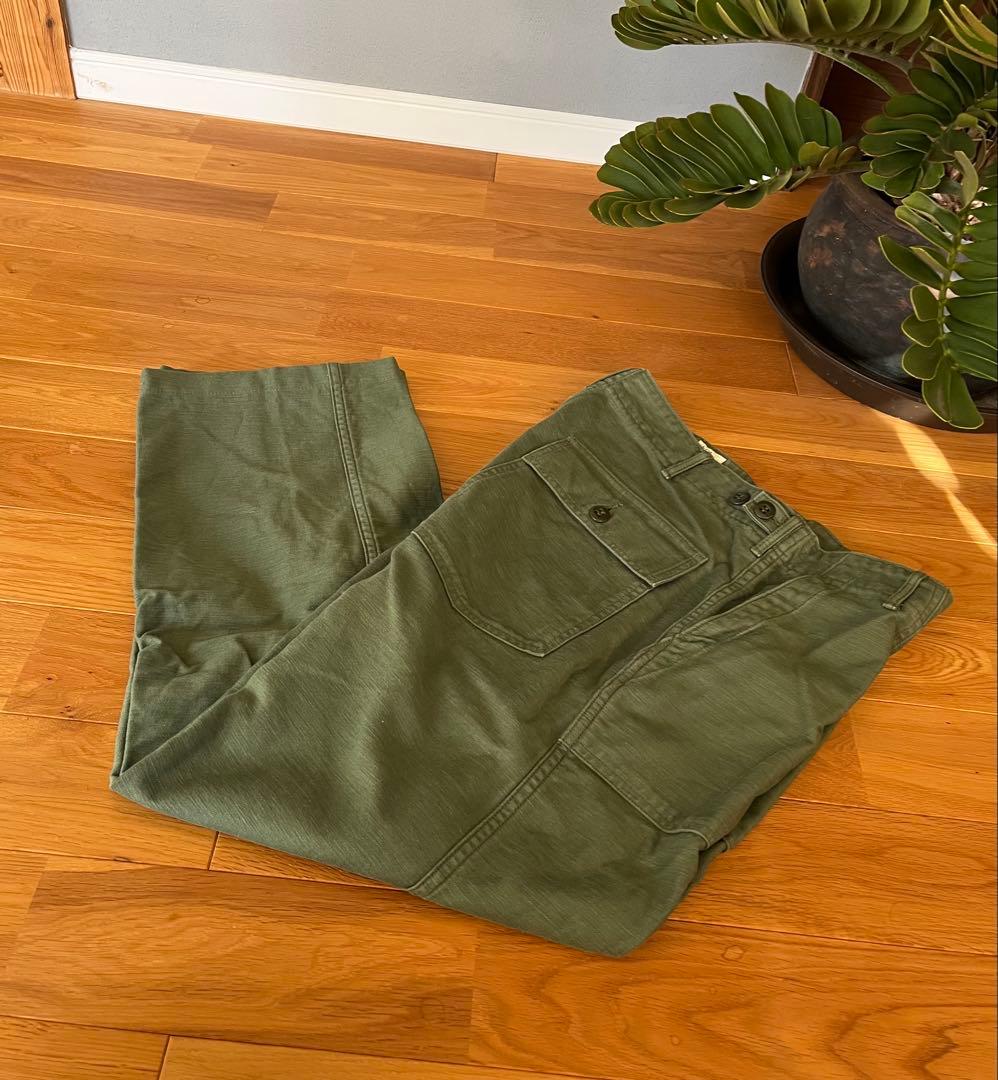 ★オアスロウ orSlowファティーグパンツ ベイカーパンツ 3