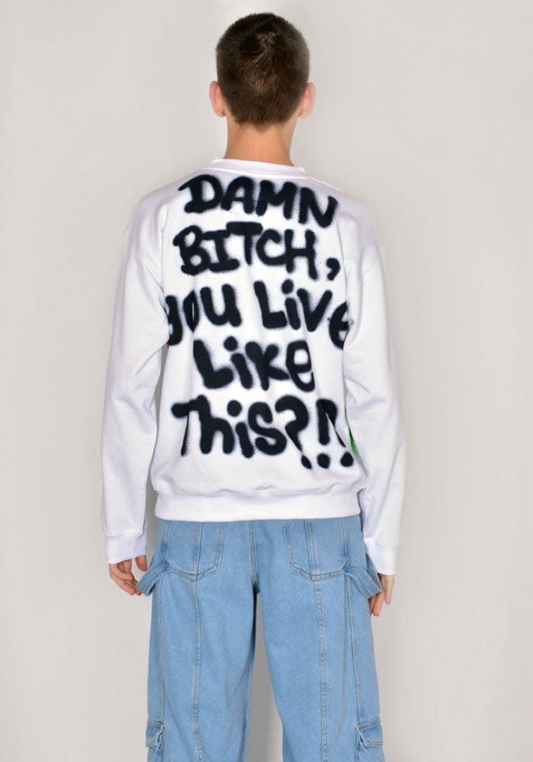 トップス SKY HIGH FARM ALLY BO PIG PRINT SWEAT