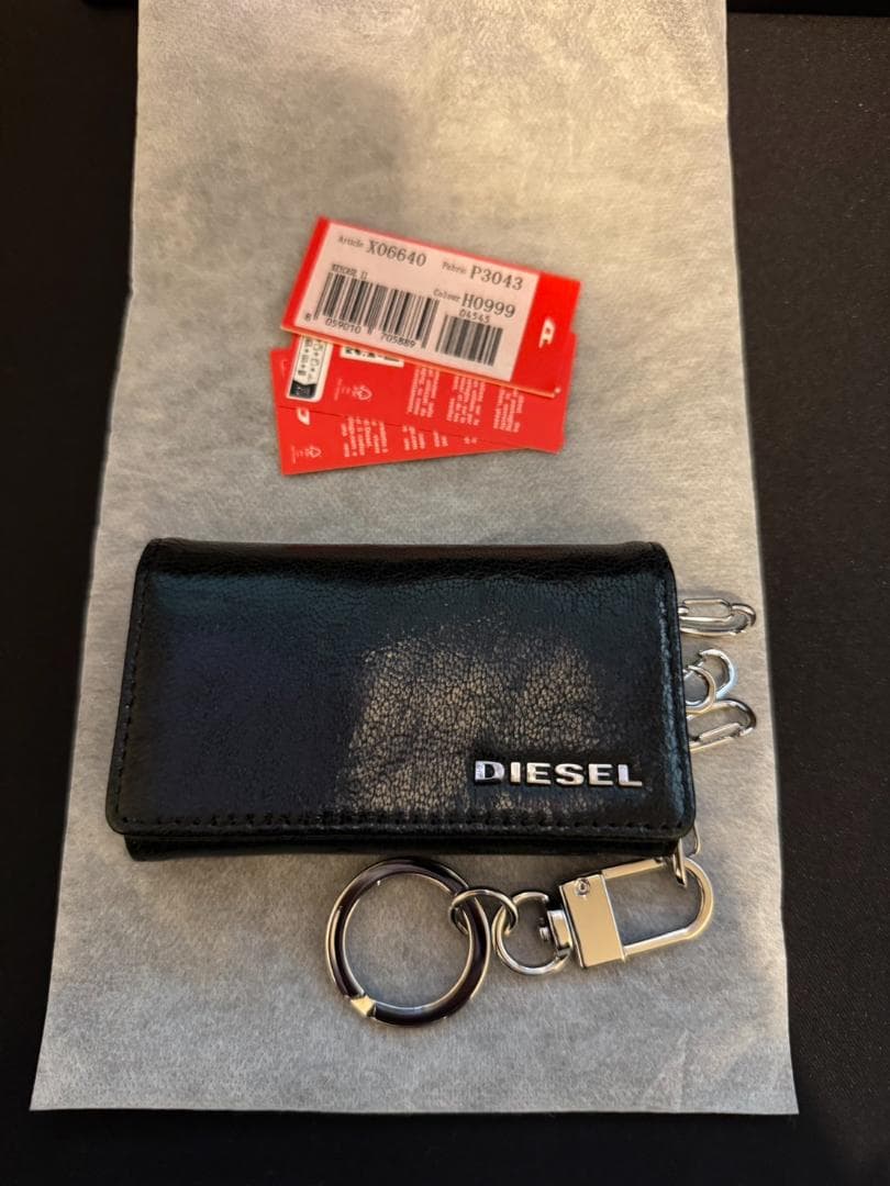 新品 DIESEL ディーゼル シープスキン キーケース