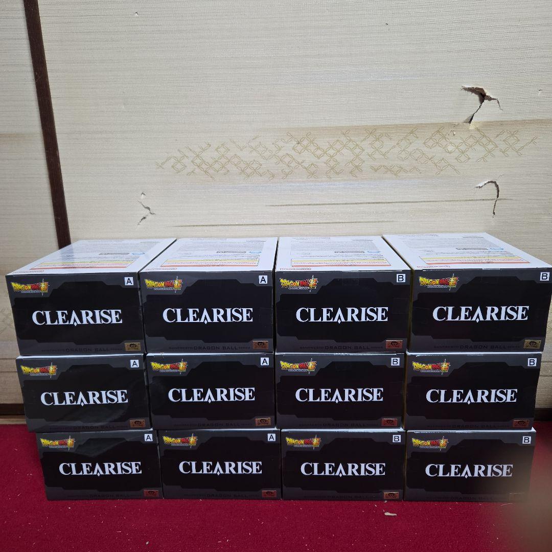 ドラゴンボール CLEARISE 孫悟空 & ベジータ　12体　新品未開封品ll