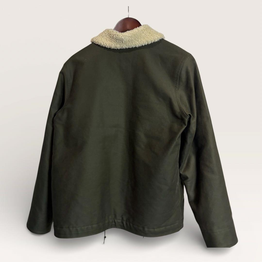 A.P.C. N-1 ボアライニング コットンジャケット カーキ Size M