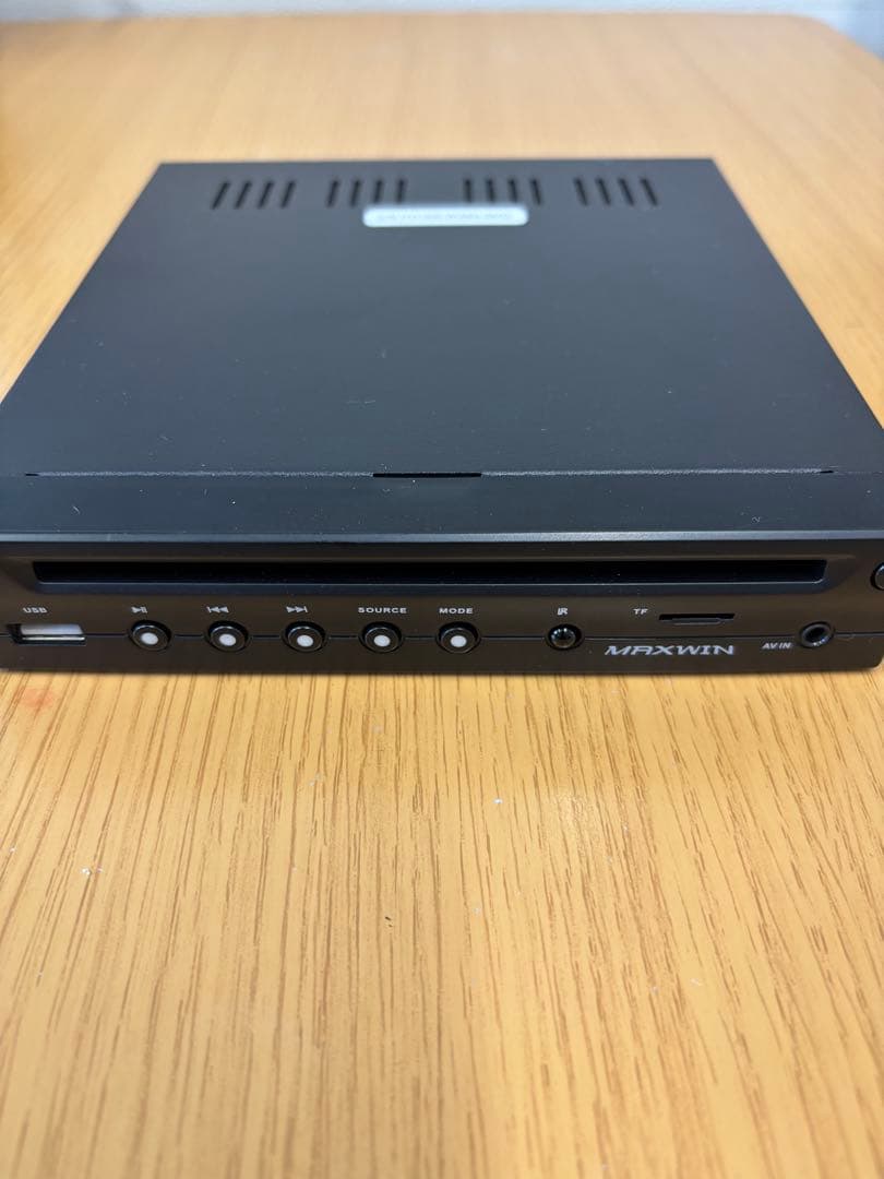 プレーヤー MAXWIN HALF DIN DVD PLAYER