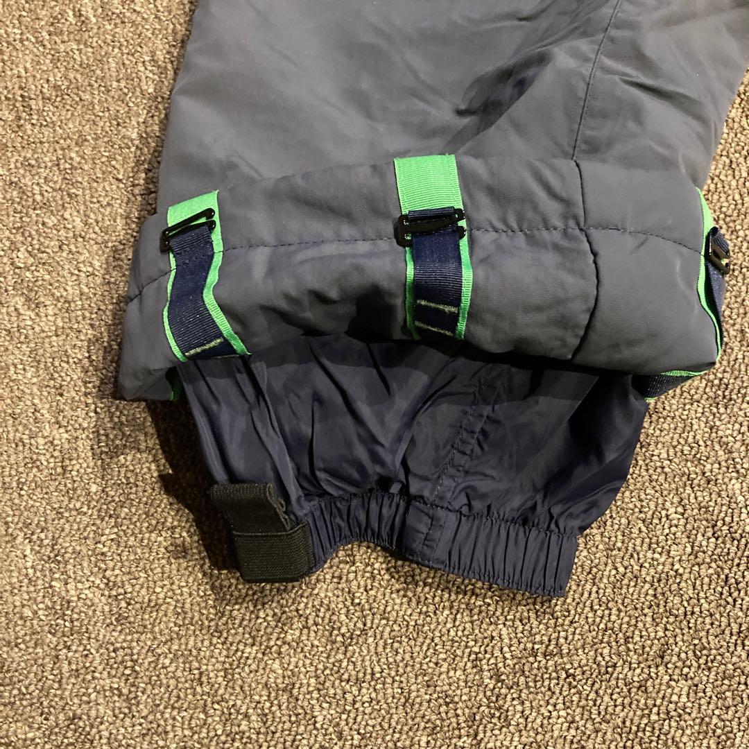 mont-bell 160cm スキーウェアー ネイビー/ライム