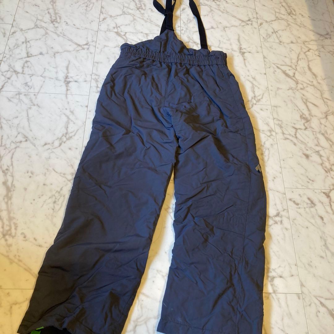 mont-bell 160cm スキーウェアー ネイビー/ライム