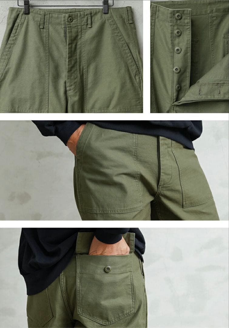 WAIPER.inc 米軍 OG-107 ユーティリティパンツ W40