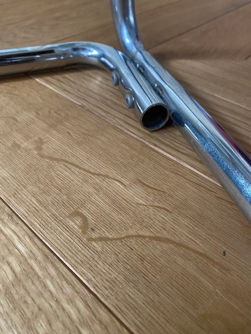 パイプデスク　棚付き（used)