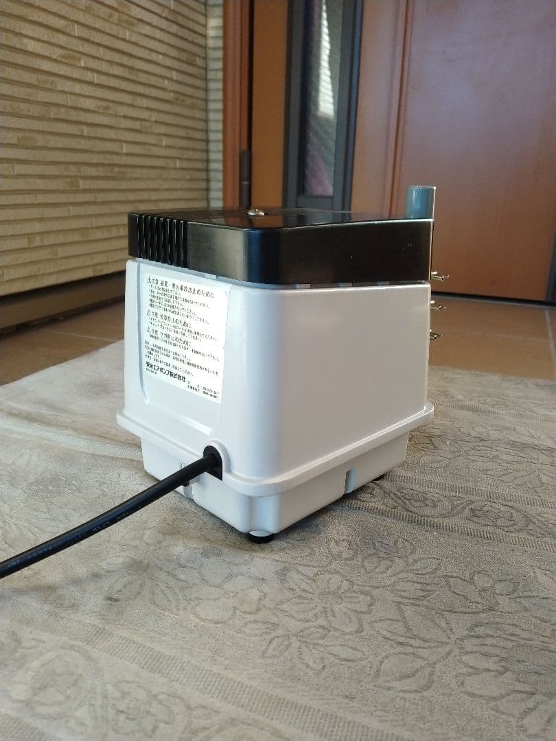 安永（EP-80E-L）80L】366　エアポンプ　ブロワー　浄化槽