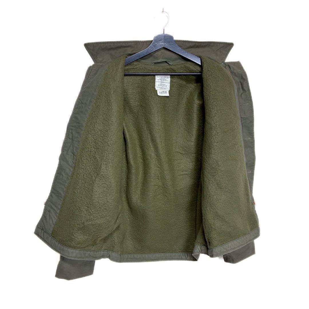 80s 米軍 A-2 希少 ステンシル入り デッキジャケット 42-44 裏ボア