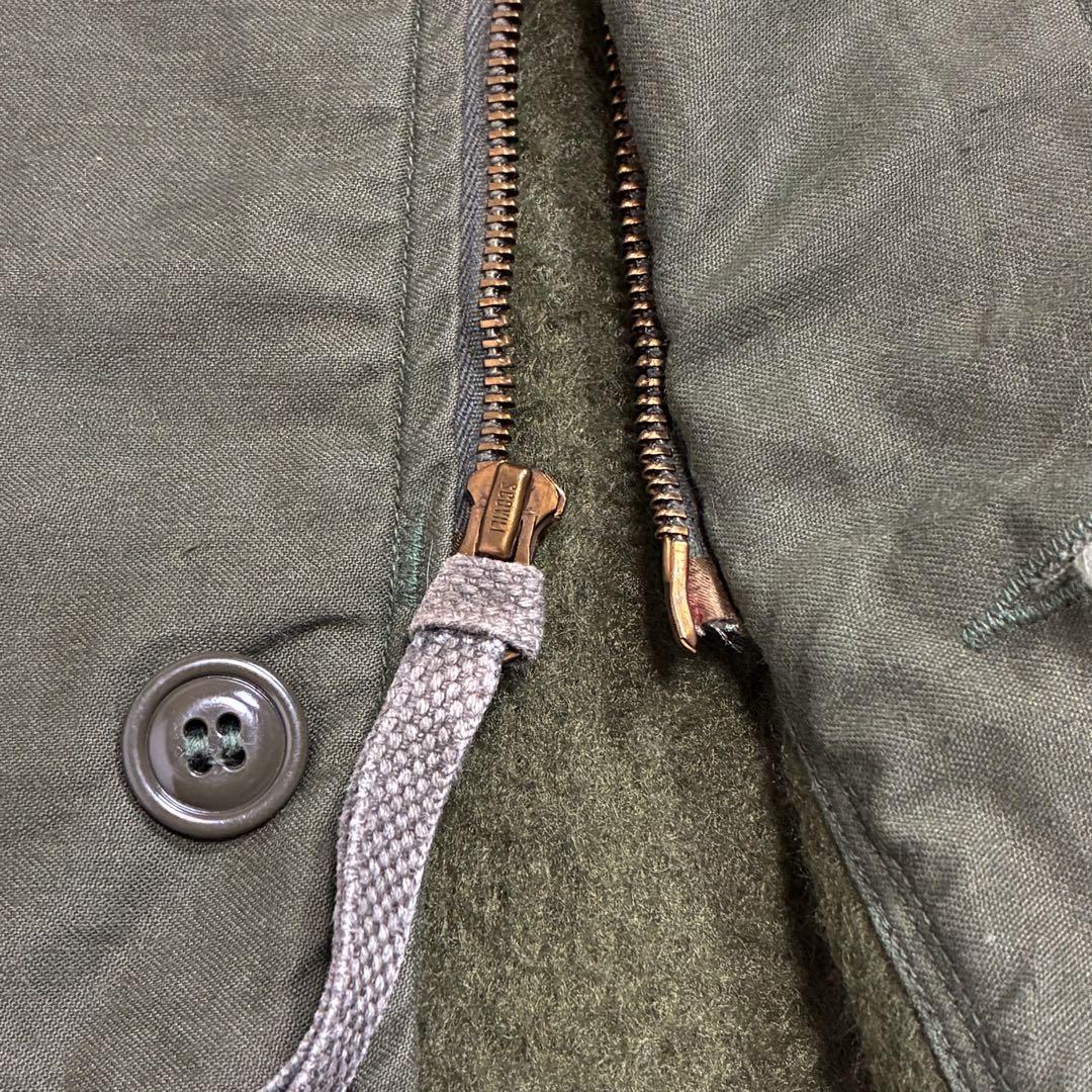 80s 米軍 A-2 希少 ステンシル入り デッキジャケット 42-44 裏ボア