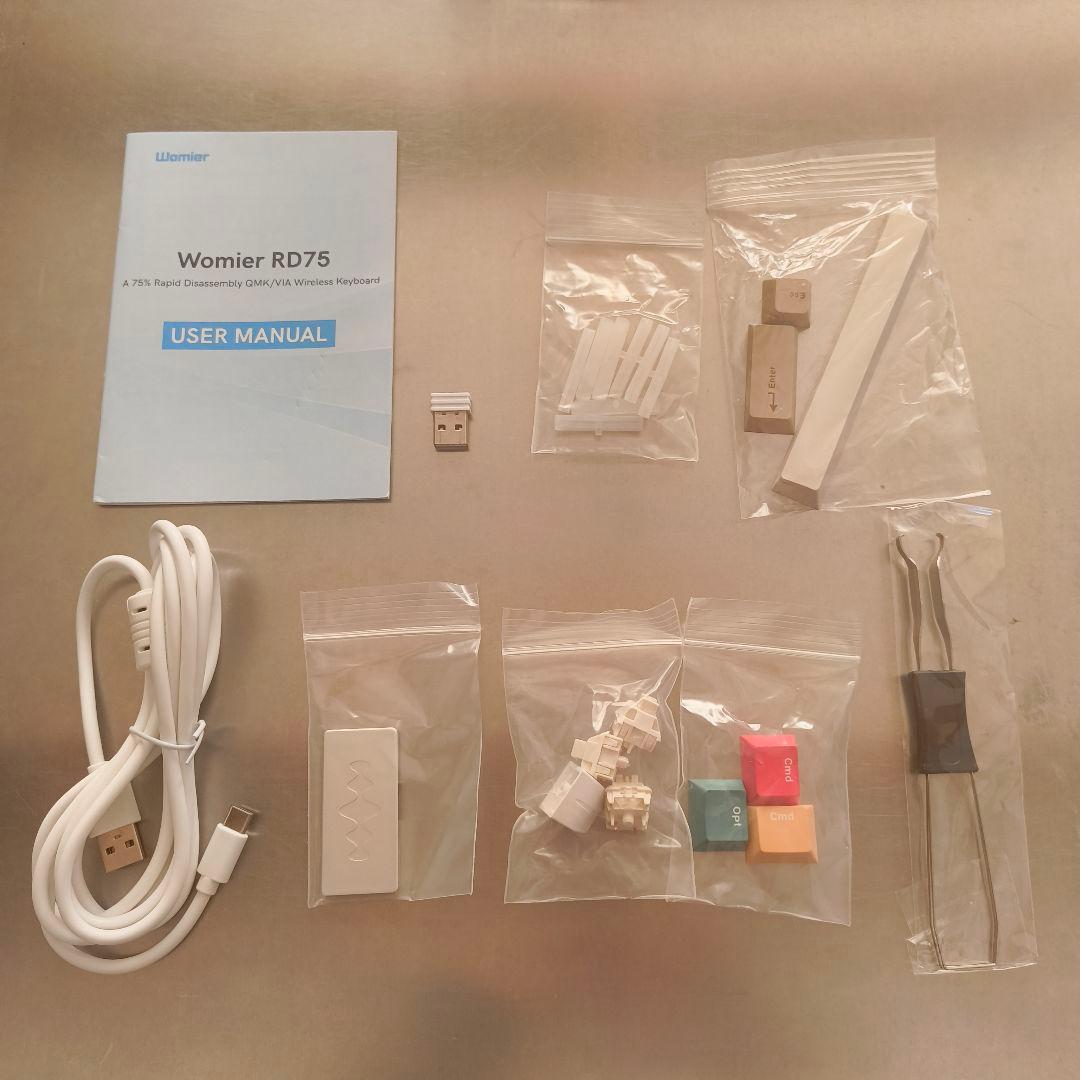 <付属品完備> Womier RD75