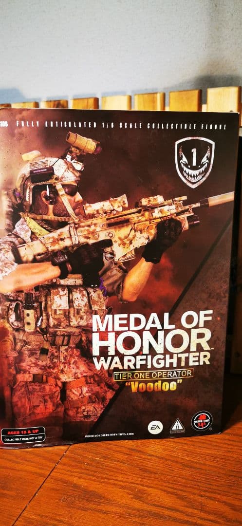 ミリタリー 1/6 MEDAL OF HONOR WARFIGHTER VOODOO