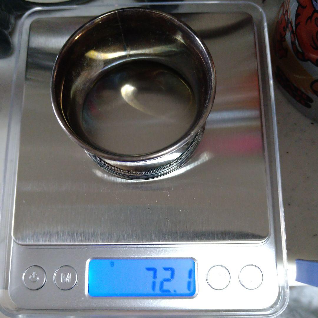 イギリスアンティーク 純銀製　ナフキンリング シェフィールド刻印