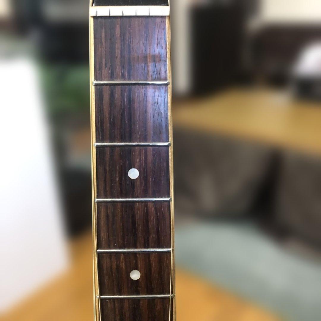 アコースティックギター ブラック 6弦