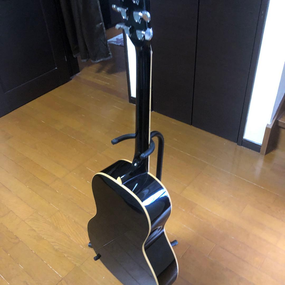 アコースティックギター ブラック 6弦