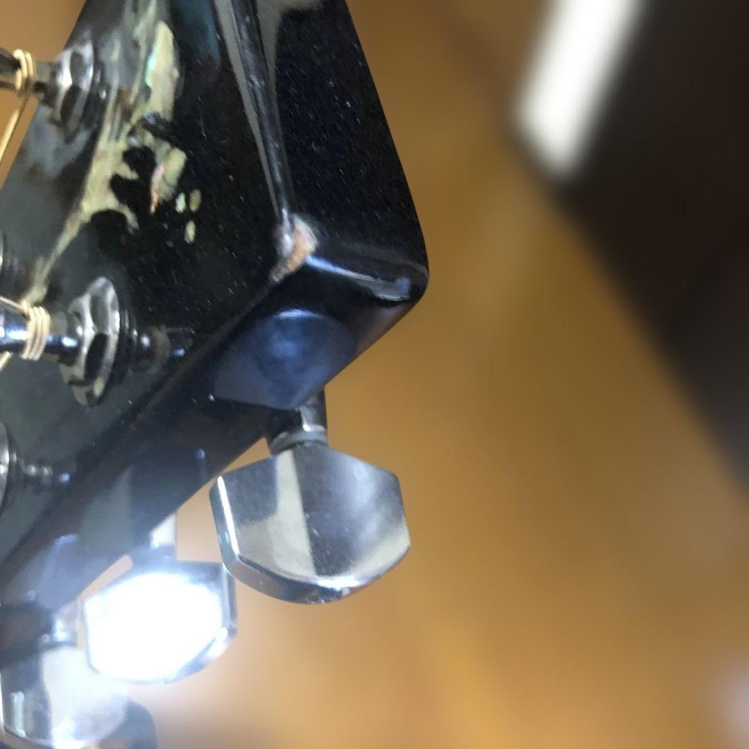 アコースティックギター ブラック 6弦