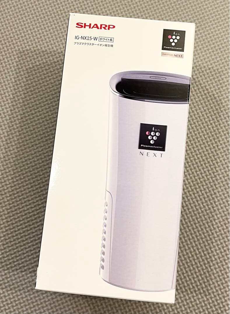 SHARP プラズマクラスターイオン発生機 IG-NX15-W