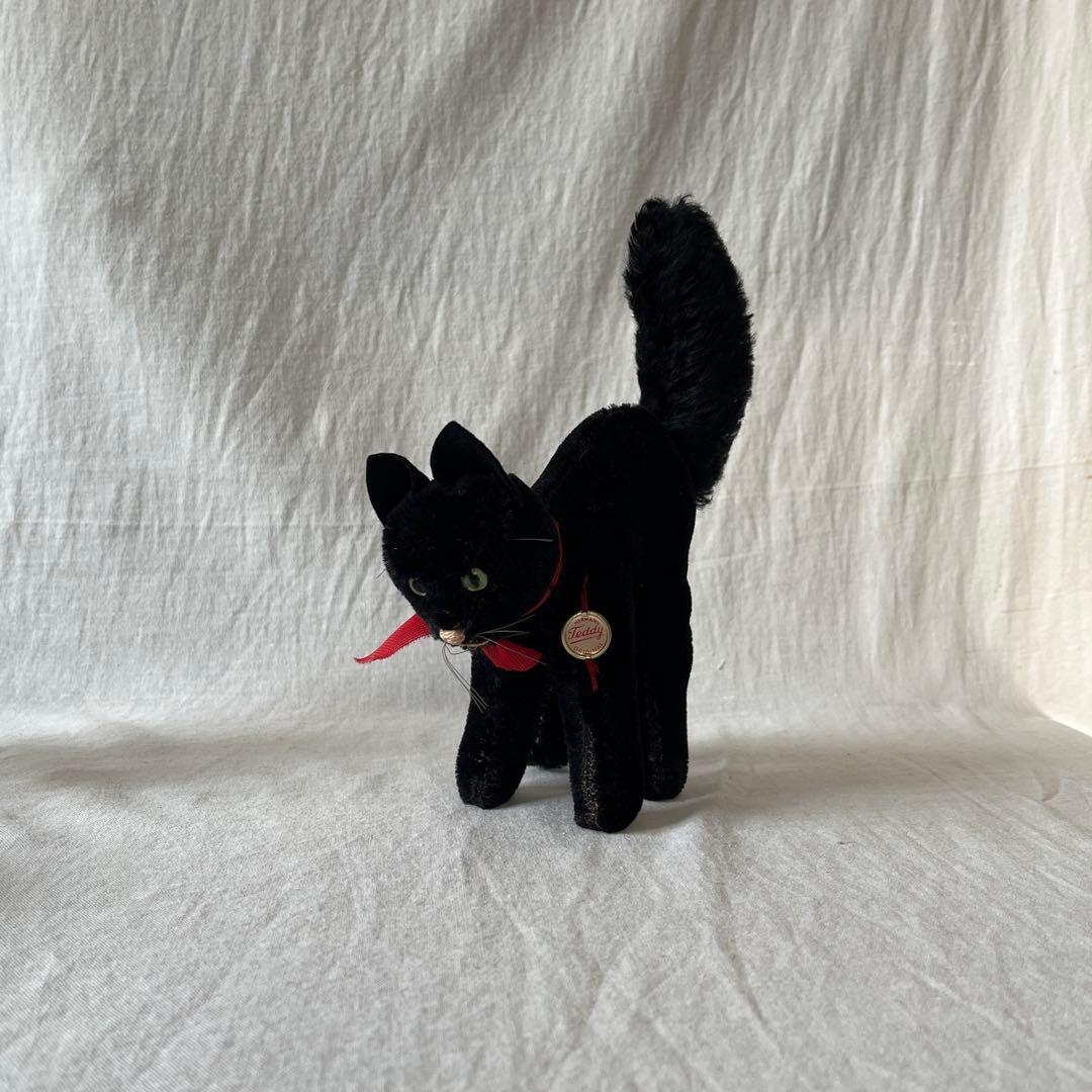 アンティーク　ドイツ　黒ねこ　トムキャット