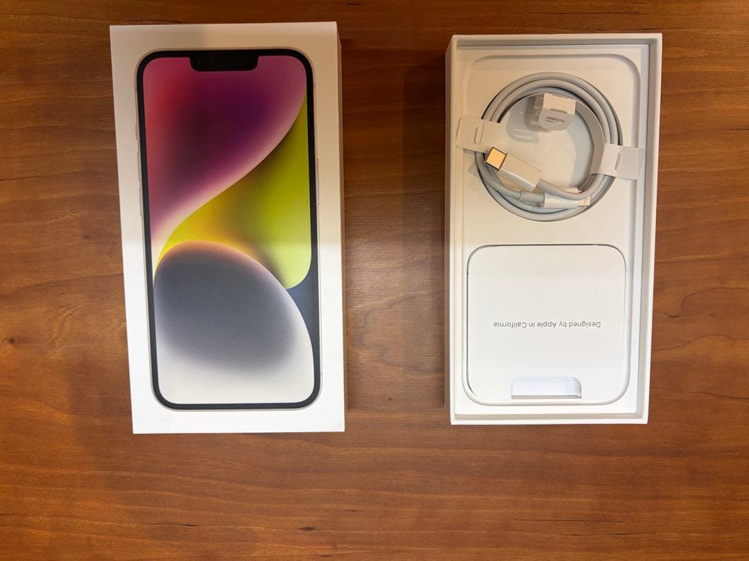 【美品】iPhone 14 128GBバッテリー残量85%スターライト