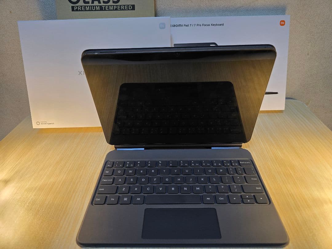 Xiaomi Pad 7&純正キーボードケース