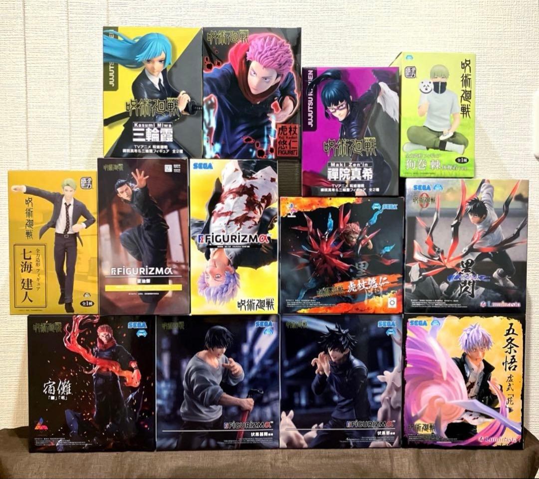 【すべて未開封品】呪術廻戦 デカ箱フィギュア まとめ売り