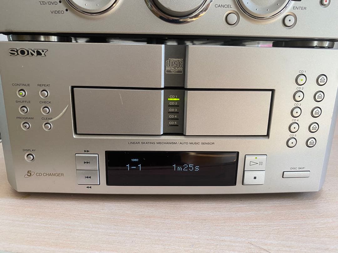 ラジオ・コンポ Sony MD919