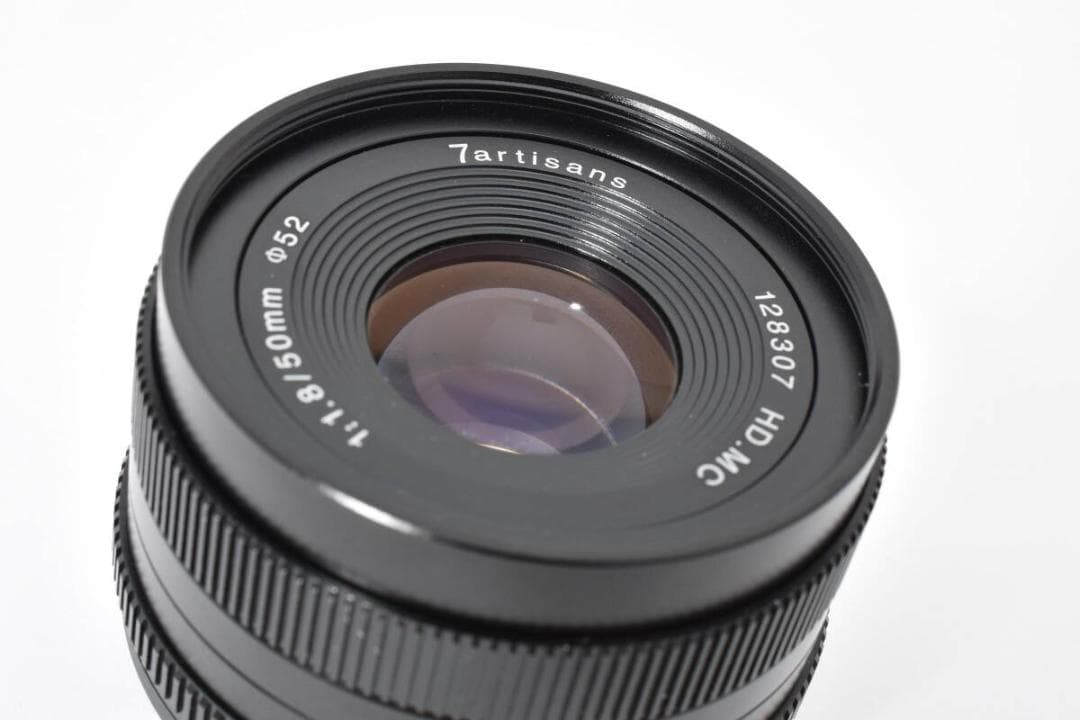 七工匠 7artisans 50mm F1.8 SONY E用 #1050