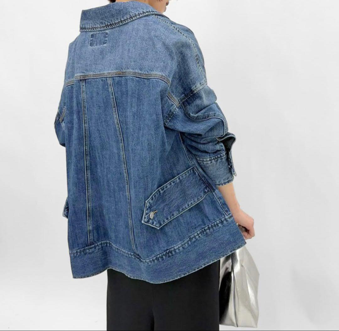新品☆カフネ　デニムジャケット