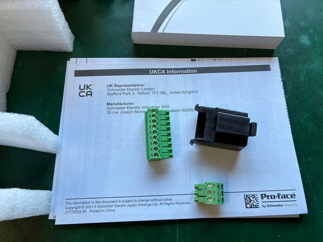 シュナイダー表示器　PFXGP4115T2D 5個