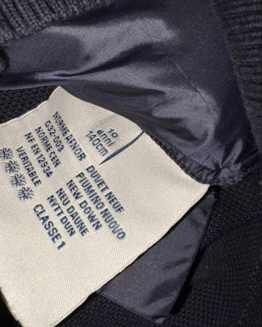 【美品】Moncler kids ニットダウンカーディガン　140cm