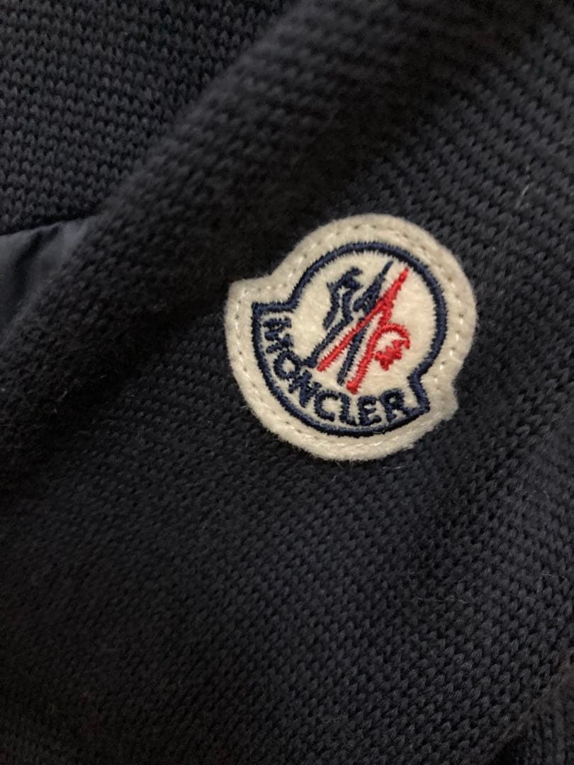 【美品】Moncler kids ニットダウンカーディガン　140cm