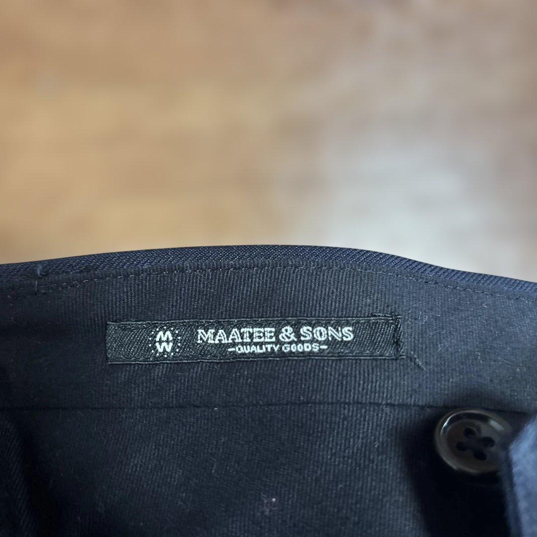パンツ maatee&sons cooper pants