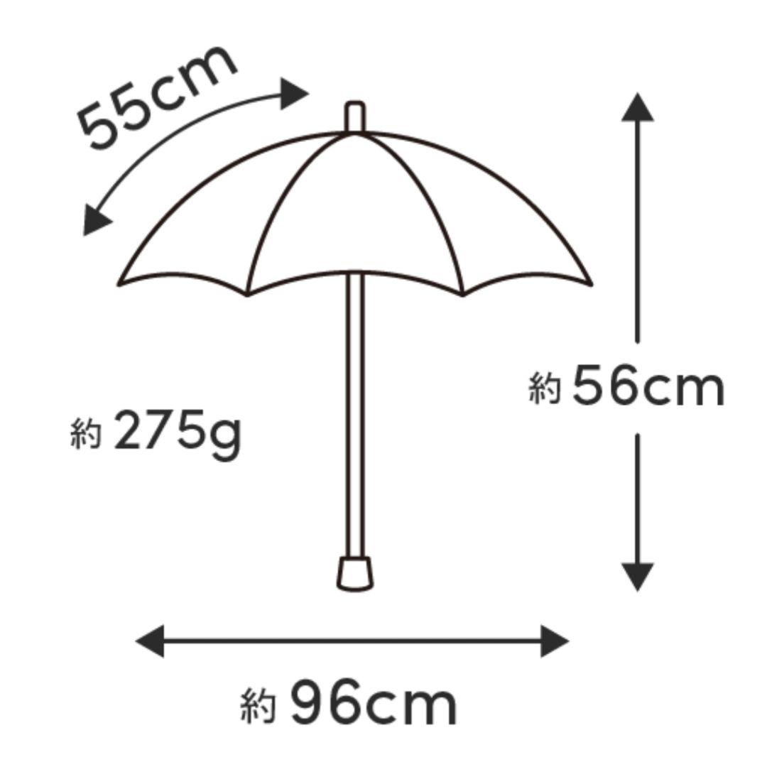 【ほぼ未使用品】サンバリア100 3段折りたたみ傘 コンビ/ベージュ