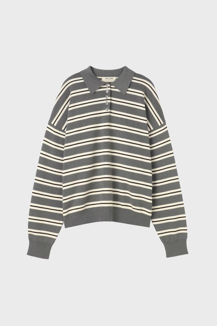 トップス THE TOE Goethe Stripe Knit
