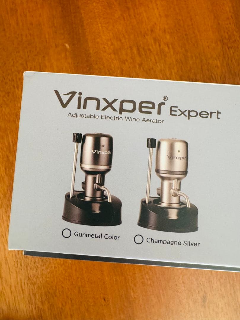 ワインデキャンター　Vinxper Expert 電動ワインエアレーター