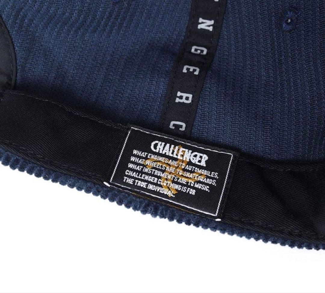 【完売】CHALLENGER CORDUROY CAP NAVY チャレンジャー