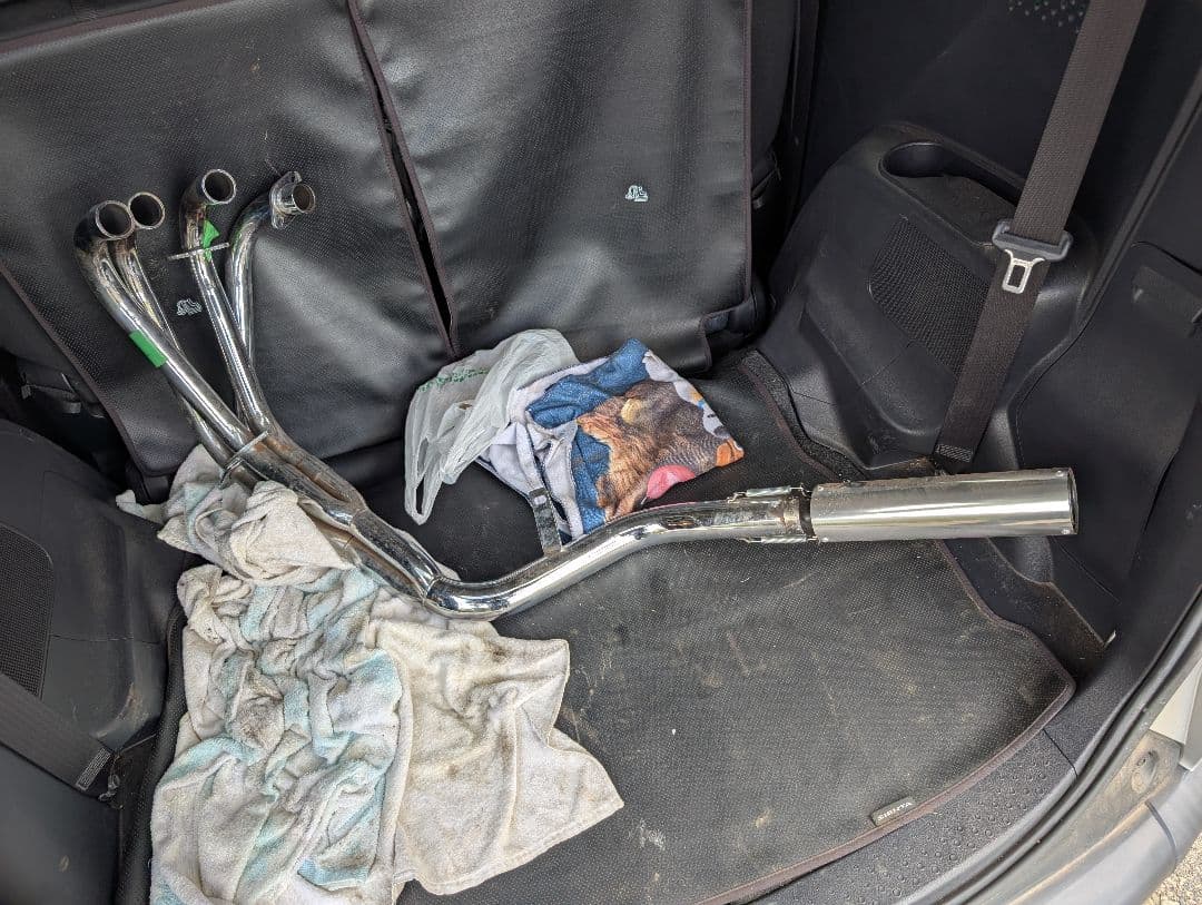 cb400sf nc39プリティレーシングマフラー