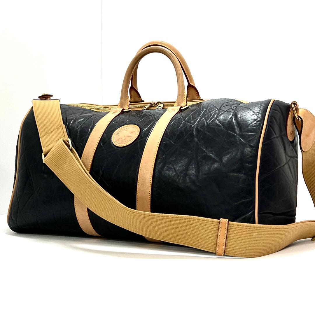 ハンティングワールド　トラベルバッグ　レザー　2WAY　トラベル　旅行