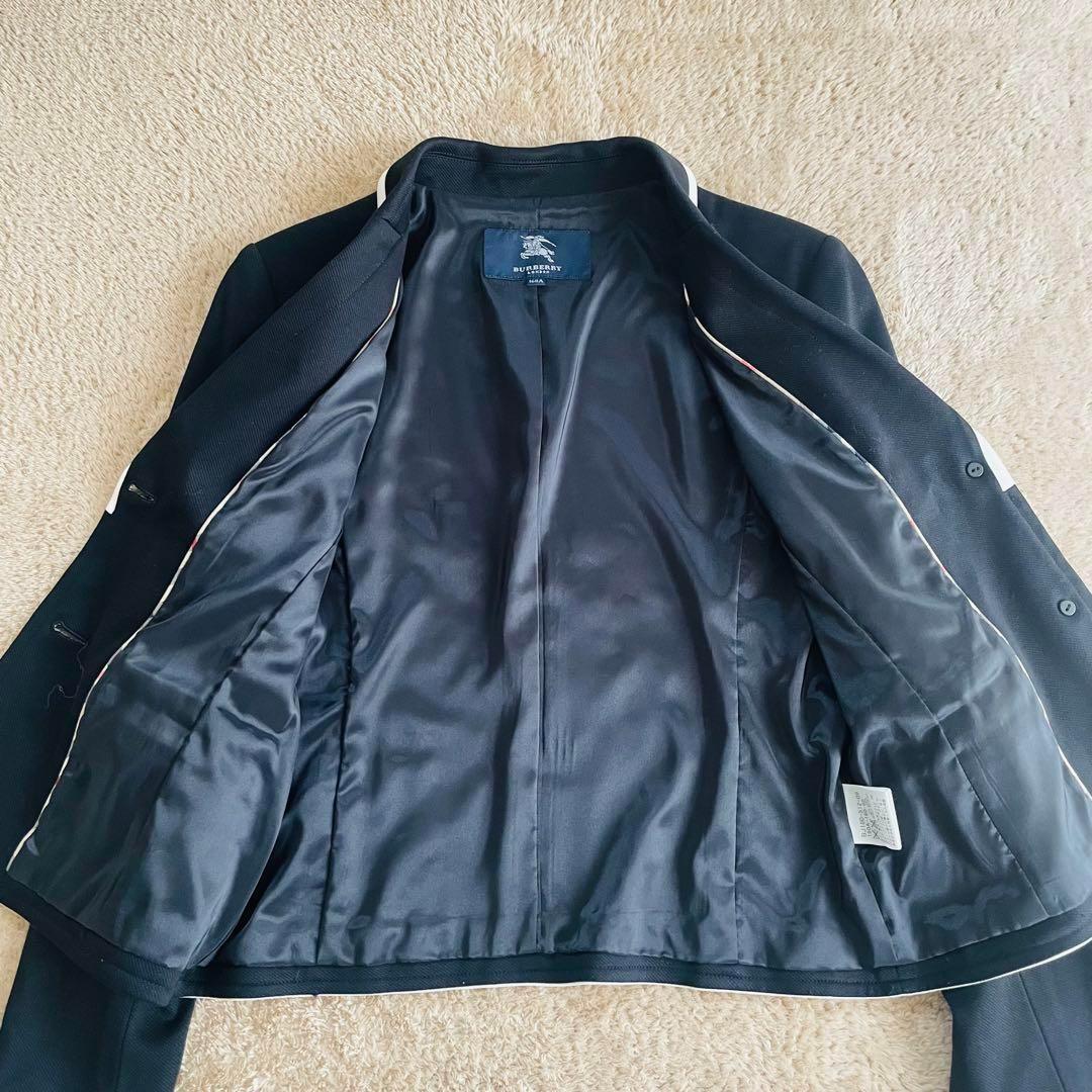 ✨極美品✨バーバリー セットアップ ジャケット ノバチェックスカート 黒 160