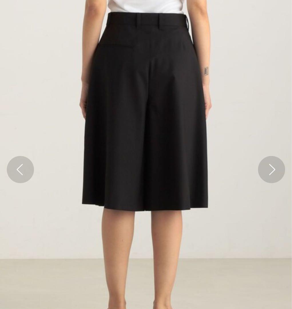 Brown EDITION ウォッシャブルトロタックハーフパンツ