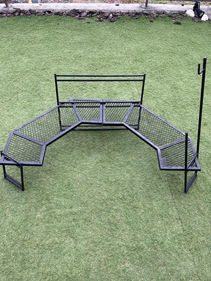 た*ぼ様 DOD テキーラテーブル180 アイアンテーブル コックピット