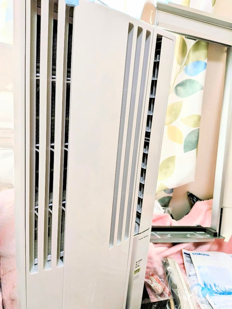 極美品☆2025年式CORONA☆ 窓用エアコン 冷房機能