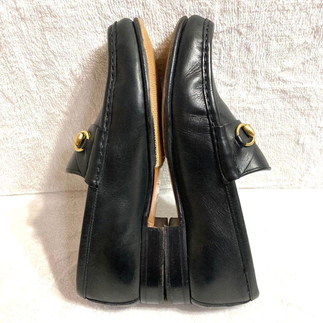 ✨極美品✨　グッチ　ビットローファー　黒　23.5