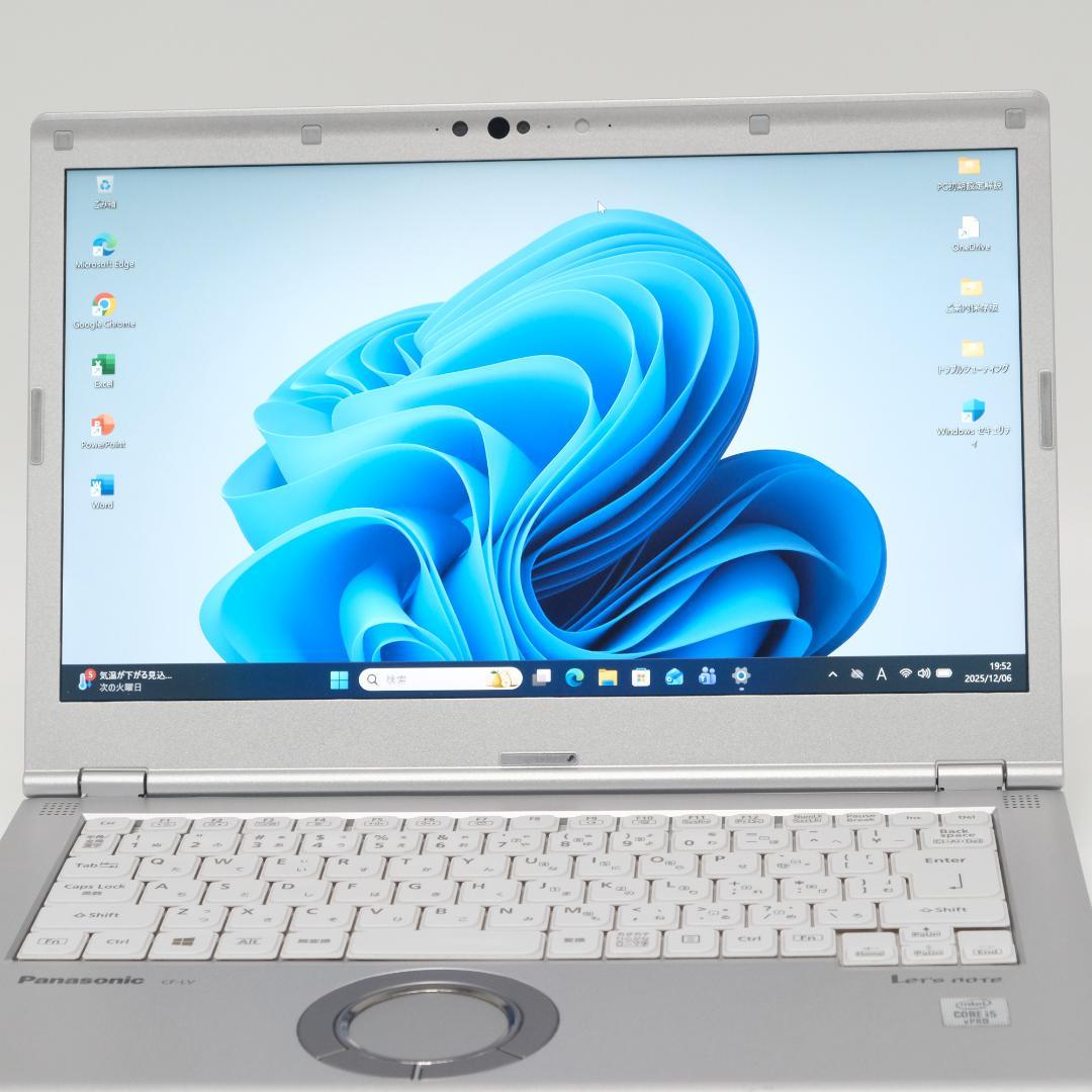 Windowsノート本体 Panasonic CF-LV9 i5 8GB SSD256 Win11