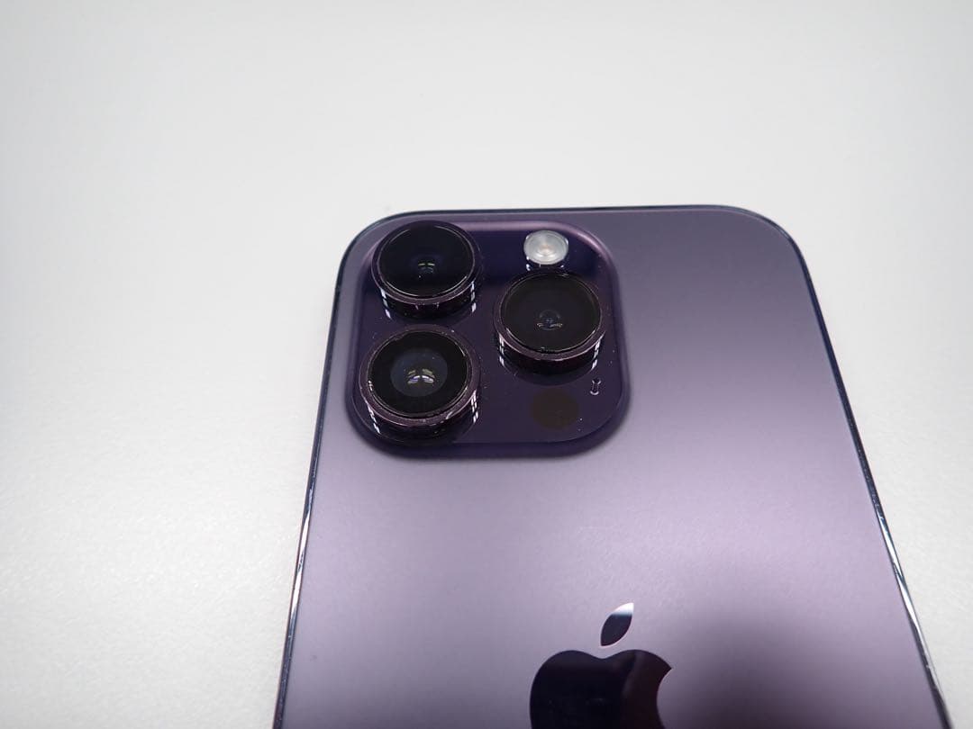 【ジャンク】Apple iPhone 14 Pro パープル 本体