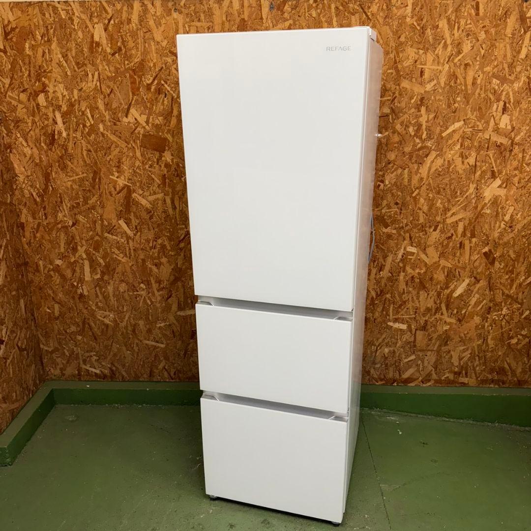 336 一都三県配送　大型冷蔵庫　300L〜400L　右開き　極美品　自動製氷機