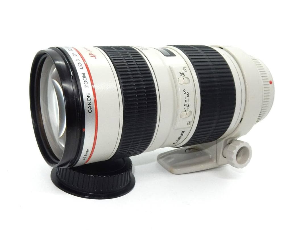 Canon EF 70-200mm F2.8L USM 前後キャップ付属