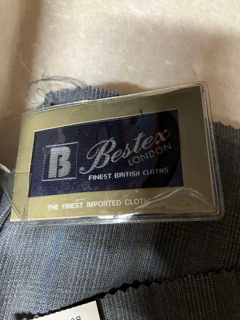 英國屋　オーダー用生地　Bestex London 桐箱　　B2246