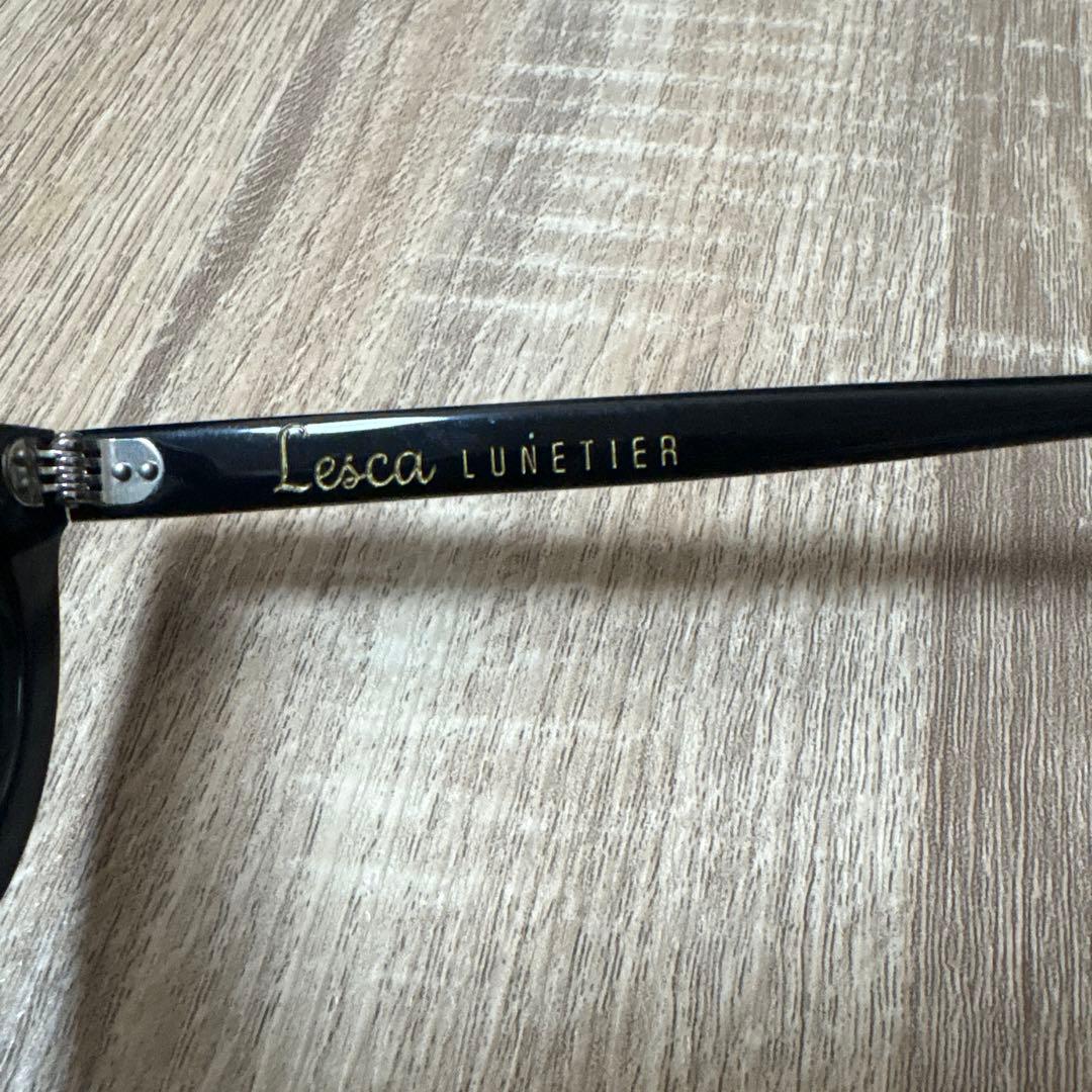 Lesca Lunetier レスカ ルネティエ PICAS ピカス メガネ 黒