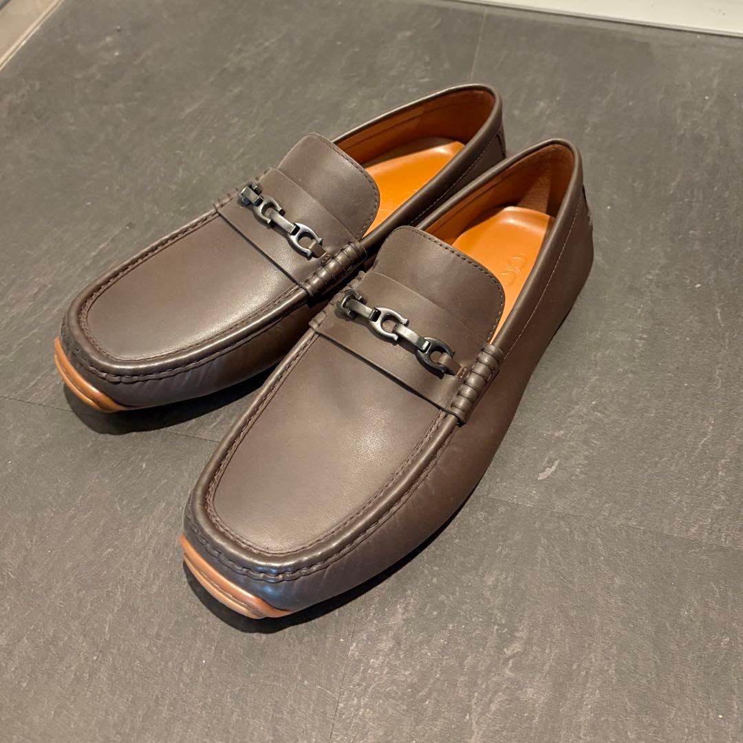 COACH ブラウン ローファー